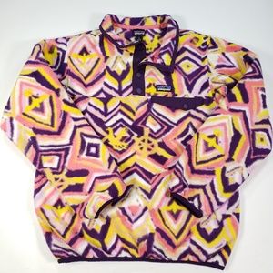 PATAGONIA Synchilla T Snap Pink Purple Fleece